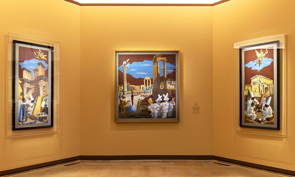 Выставка «В квартире Леонса Розенберга. Де Кирико, Эрнст, Леже, Пикабиа». Фото: Musée Picasso Paris
