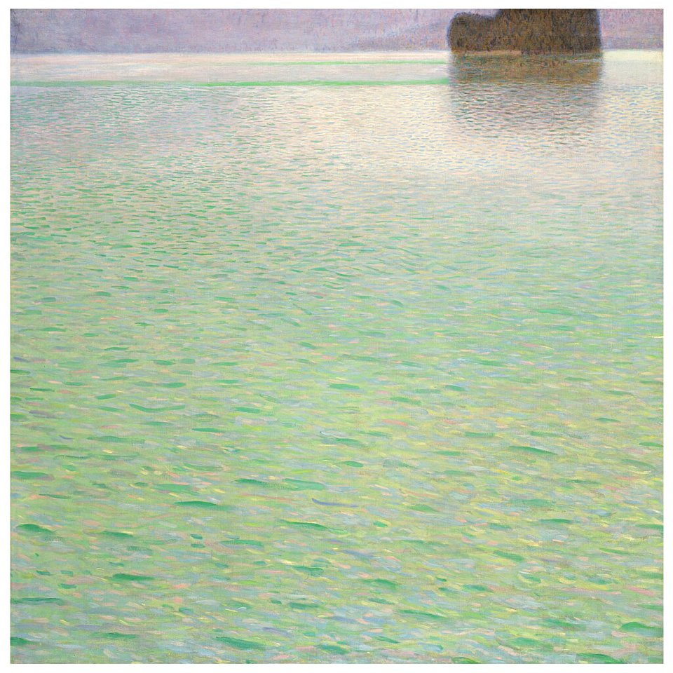 Густав Климт. «Остров на Аттерзее». 1901–1902. Фото:  Sotheby’s