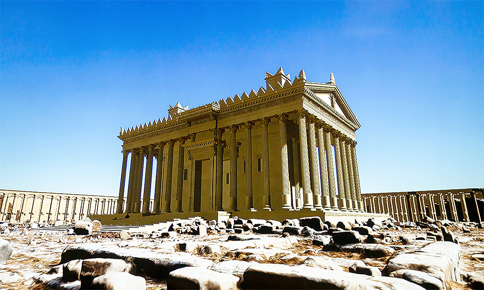 Проект цифровизации «Пальмира во времени и пространстве» был завершен к 2020 году; цифровую модель российские специалисты передали правительству Сирии и ЮНЕСКО. Фото: ИИМК