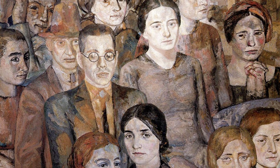 Павел Зальцман. «Групповой портрет». 1930-е. Фото: Государственный Русский музей