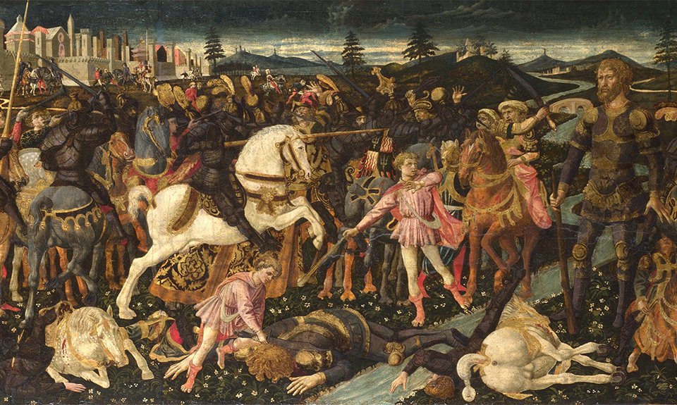 Франческо Пезеллино. «Давид и Голиаф». 1445–1455. Фото: Лондонская национальная галерея