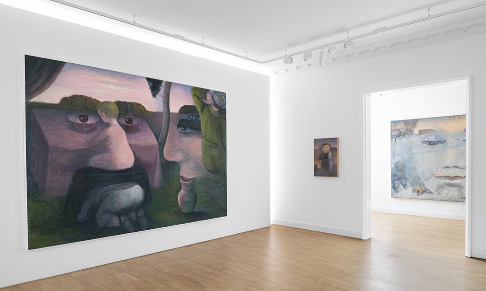 Выставка Льва Повзнера «Поле чудес» в Alina Pinsky Gallery. Фото: Alina Pinsky Gallery