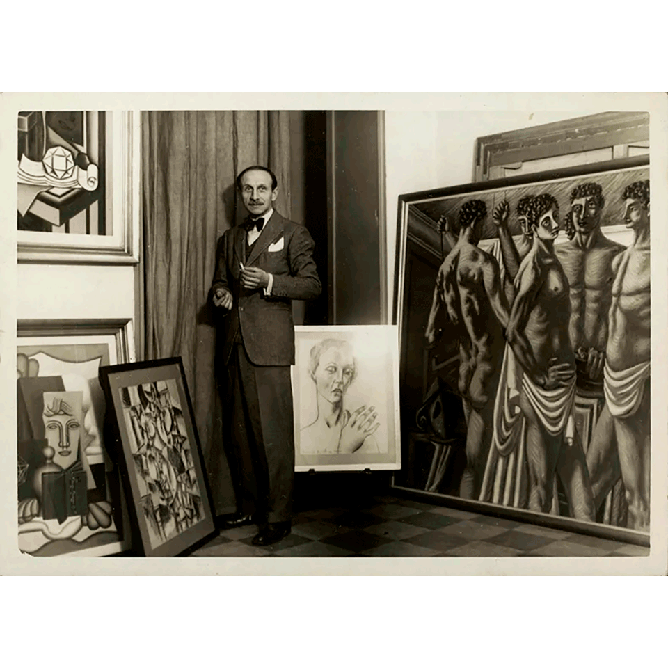 В 1920–1930-е, Galerie de L’Effort Moderne Розенберга покупала широчайший спектр современной живописи. Фото: Fonds Rosenberg RMN/ADAGP