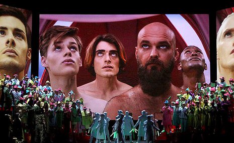Группа AES+F сделала сценографию для оперы «Турандот» в Театре Массимо