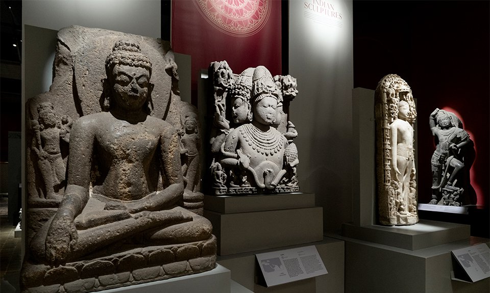Экспозиция «Древняя скульптура. Индия, Египет, Ассирия, Греция, Рим». Фото: Chhatrapati Shivaji Maharaj Vastu Sangrahalaya