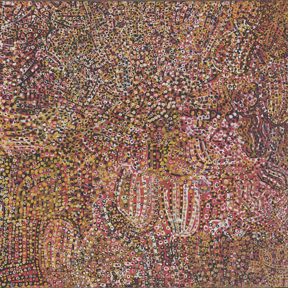 Эмили Каме Нгваррей. Anmatyerr people, Ntang Dreaming. 1989. Фото: National Gallery of Australia