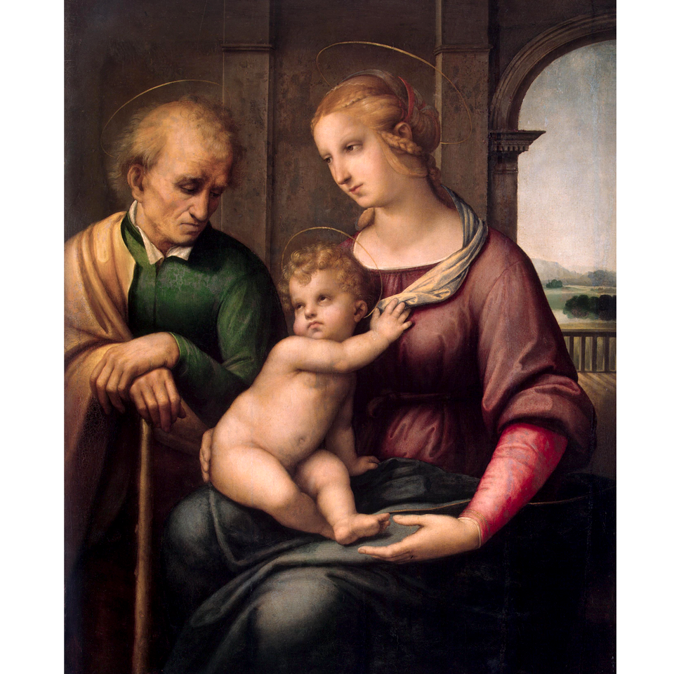 Рафаэль Санти. «Святое семейство». 1506. Фото: Государственный Эрмитаж