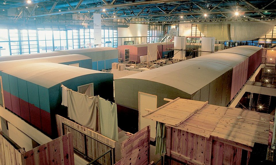 Инсталляция Ильи Кабакова в Центре Помпиду. 1995. Фото: Dirk Pauwels