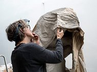 Неизвестная скульптура Родена идеально вписалась в выставку Кифера
