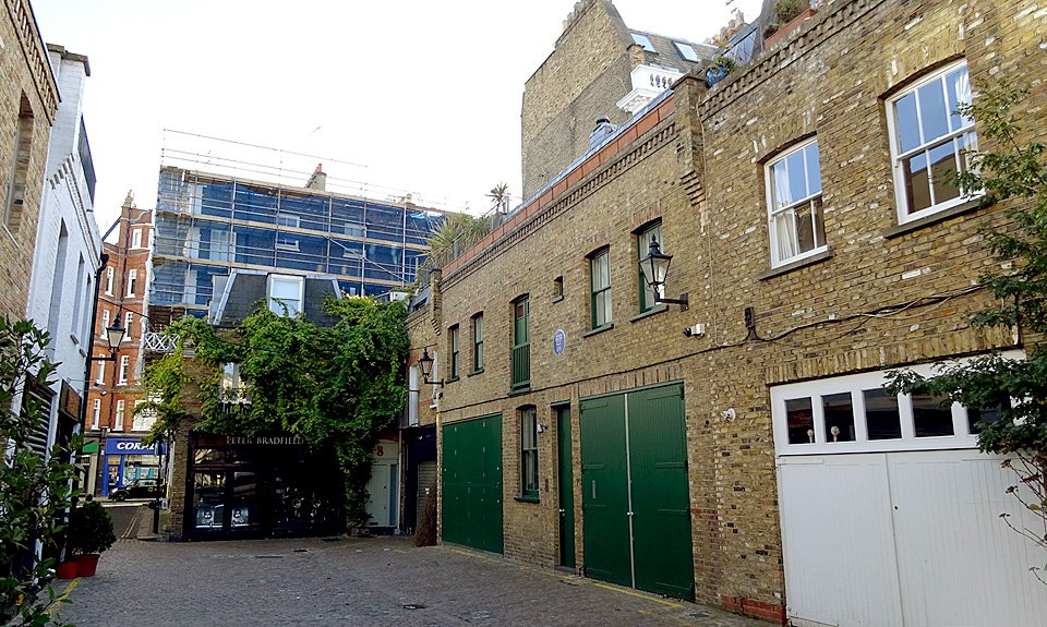 Мастерская Фрэнсиса Бэкона на улице Рис-Мьюз в Лондоне, где художник жил и работал в 1961-1992 годах. Фото: Wikimedia Commons