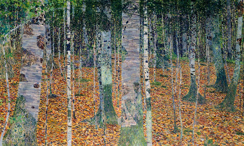 Густав Климт. «Березовый лес». 1903. Фото: Christie's
