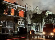 Пожар уничтожил почти все картины Национальной галереи в Сухуме