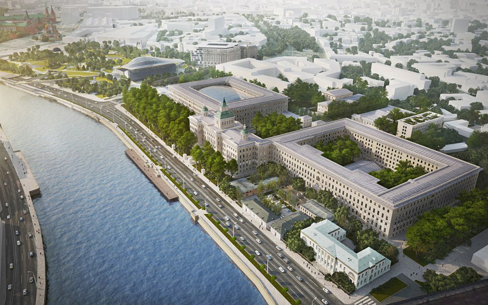 Генеральный план московского воспитательного дома