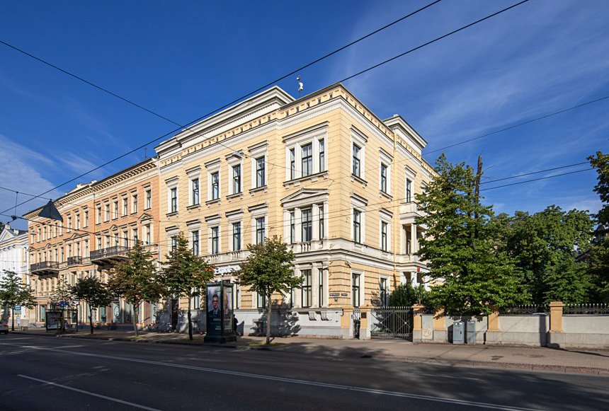Здание будущего музея на улице Кришьяня Валдемара. Фото: Expobank, Latvia