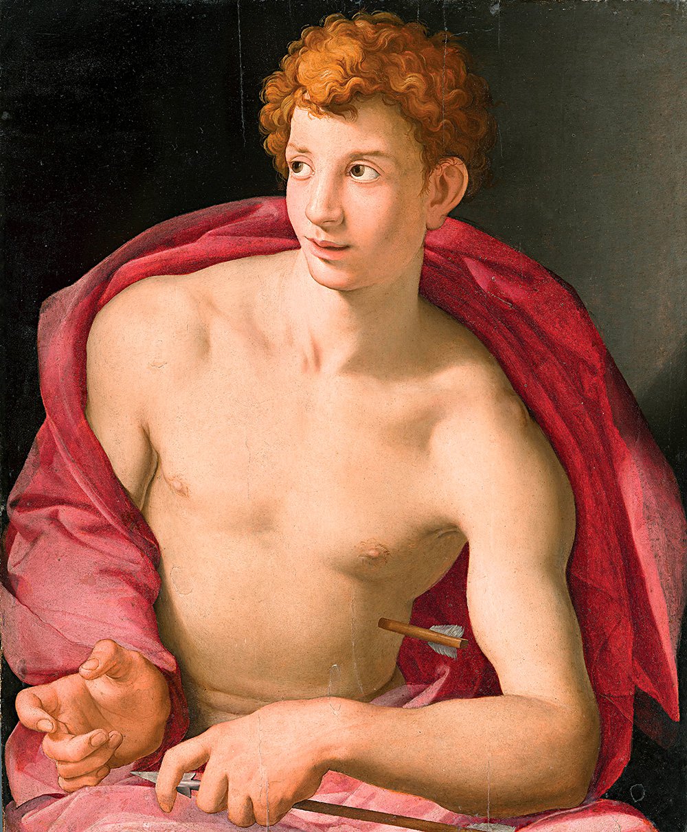 Аньоло Бронзино. «Святой Себастьян». Около 1533. Фото: Museo Nacional Thyssen-Bornemisz