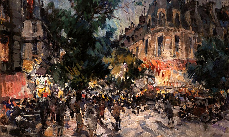 Константин Коровин. «Париж. Ночное кафе». 1927. Фото: «Коллекцiонеръ клуб»