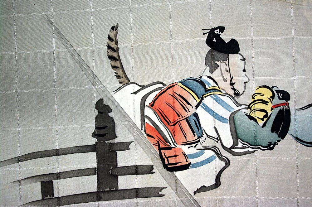 Легендарный японский полководец XII века Минамото-но Ёсицунэ. Фото: Всероссийский музей декоративного искусства