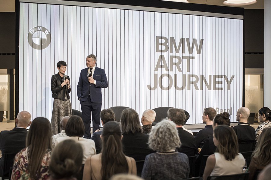 Объявление финалистов проекта BMW Art Journey. Фото: BMW