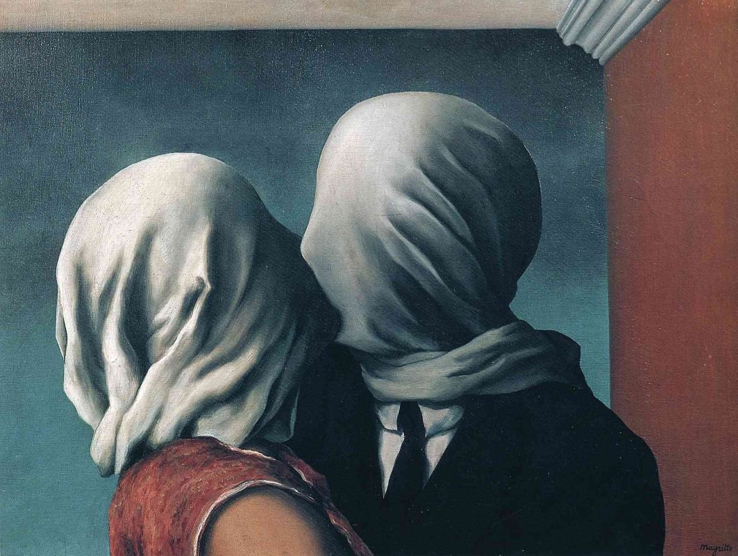Рене Магритт. «Любовники». 1928. Фото: The Museum of Modern Art (MOMA), New York