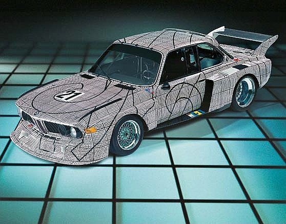 BMW Art Car, созданный Фрэнком Стеллой