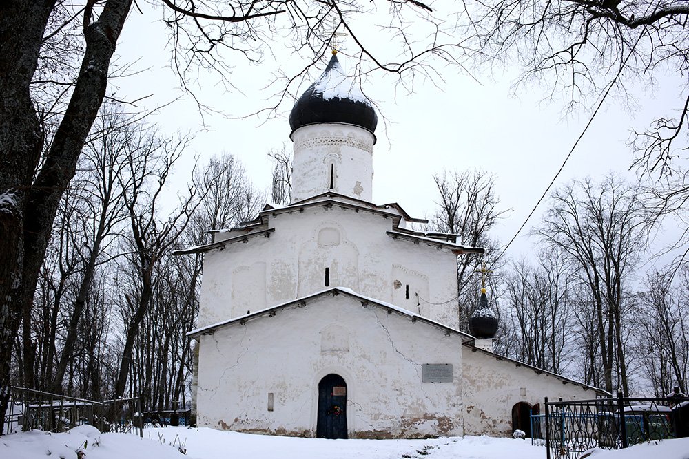 Церковь Успения в Мелётове. XV в. Фото: ВХНРЦ им. академика И.Э.Грабаря