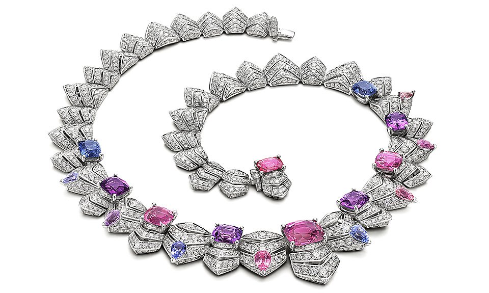 Колье Spinel Pleats. Фото: Bvlgari