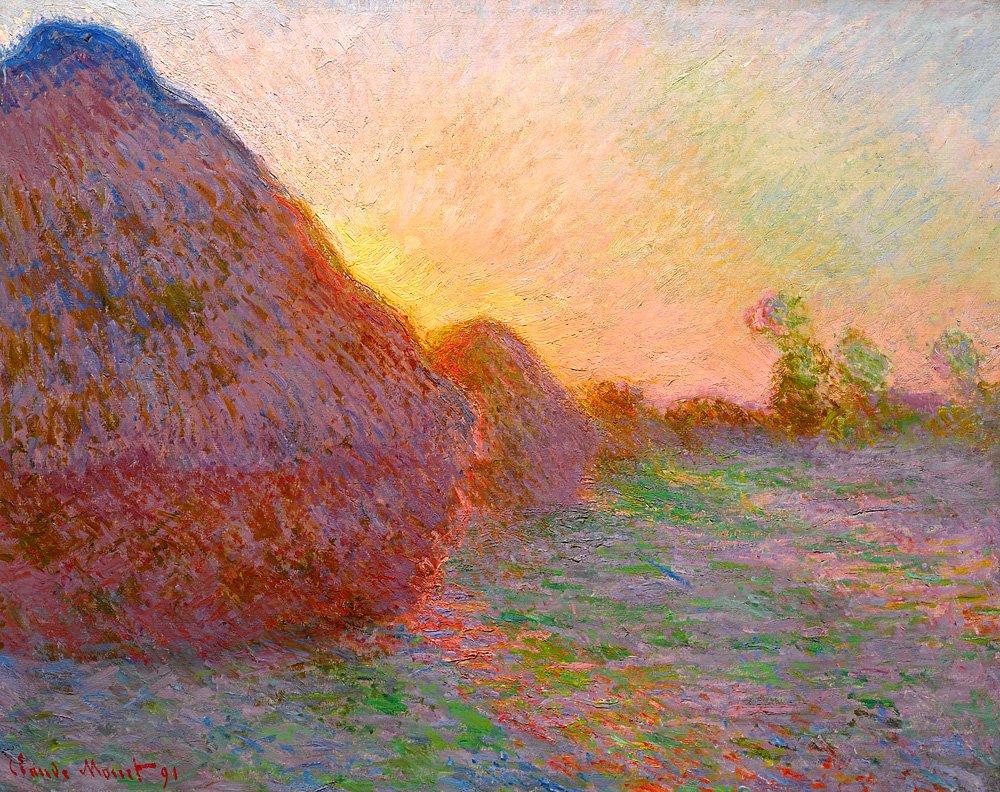 Клод Моне. «Стога». 1890. Фото: Sotheby'