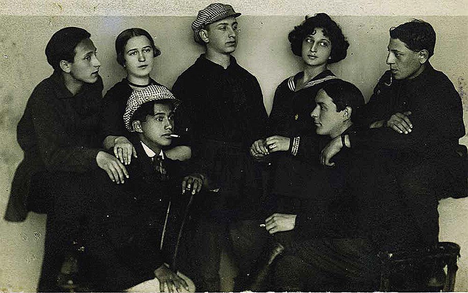 Ученики ВНХУ. 20 августа 1922. Фото: Музей истории Витебского народного художественного училища