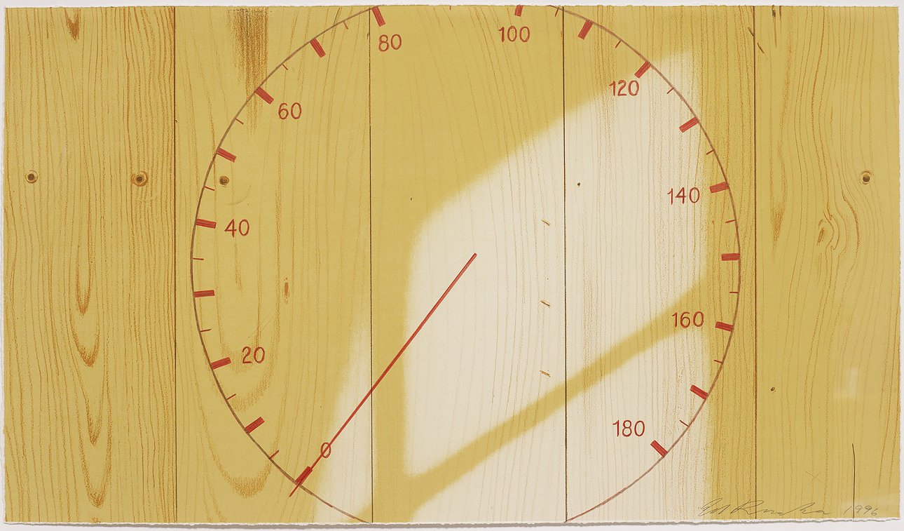 Ed Ruscha. Zero, 1996Estimate $70,000 - 90,000