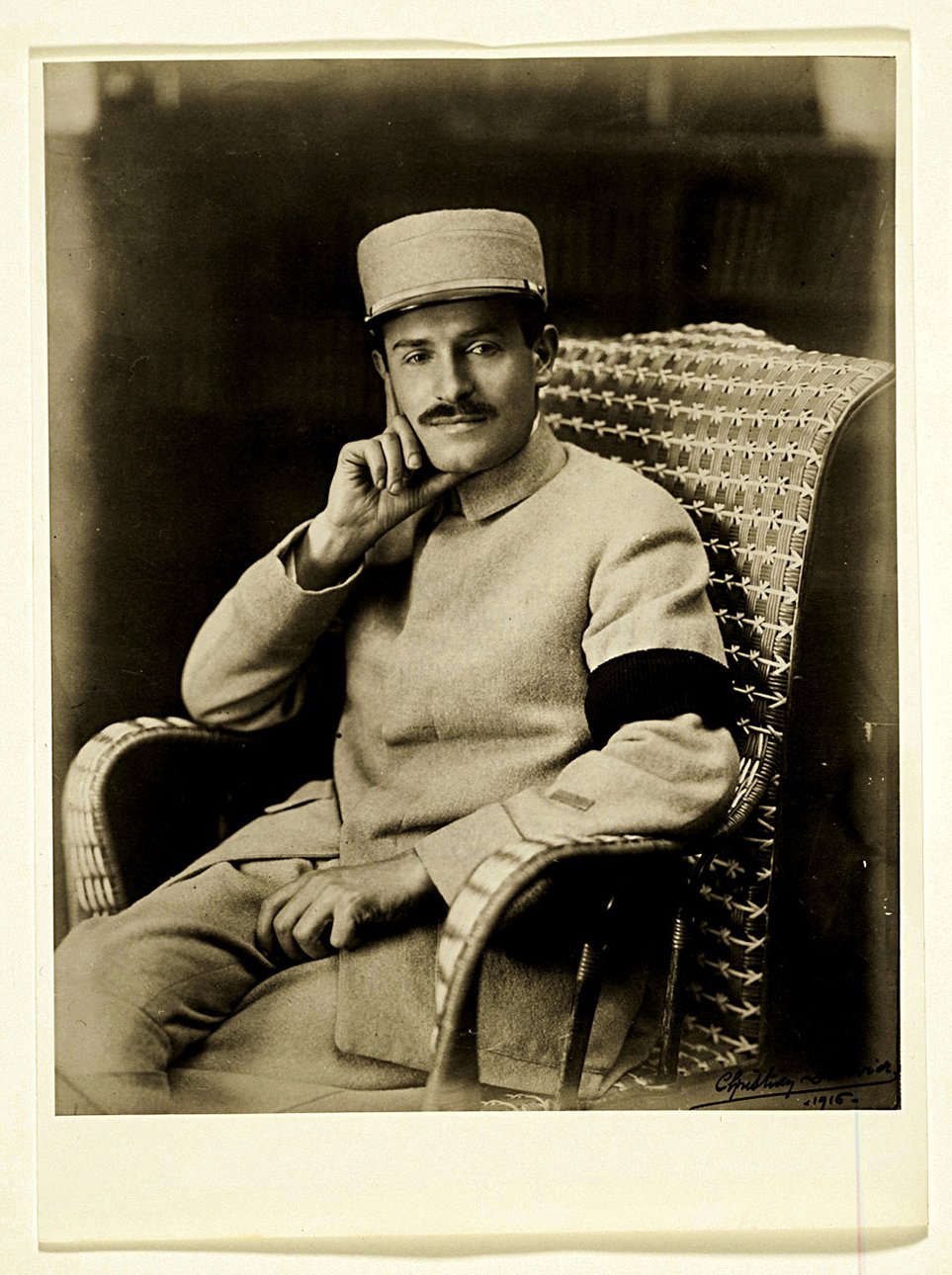 Портрет Рене Жимпеля. 1916. Фото: Succession René Gimpel/Archives of American Art; Smithsonian Institutio