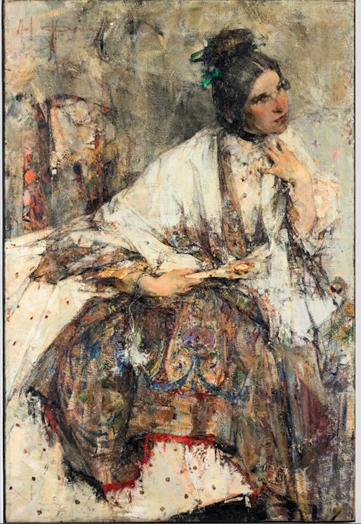 Николай Фешин. «Портрет Надежды Сапожниковой». Эстимейт £1,2–1,8 млн. Фото: Sotheby's