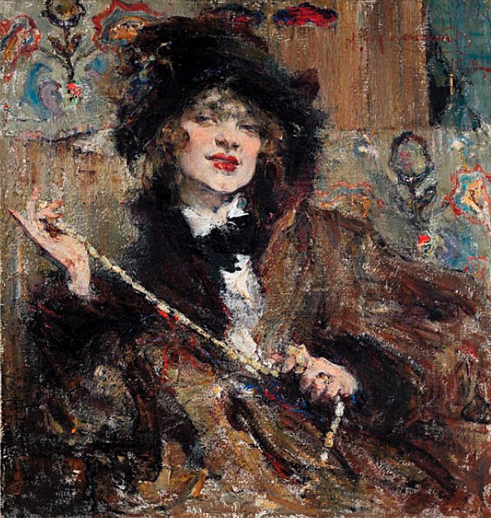 Николай Фешин. «Портрет мадемуазель Подбельской». 1912. Собрание Кирилла и Юлии Наумовых. Фото: Государственный Русский музей