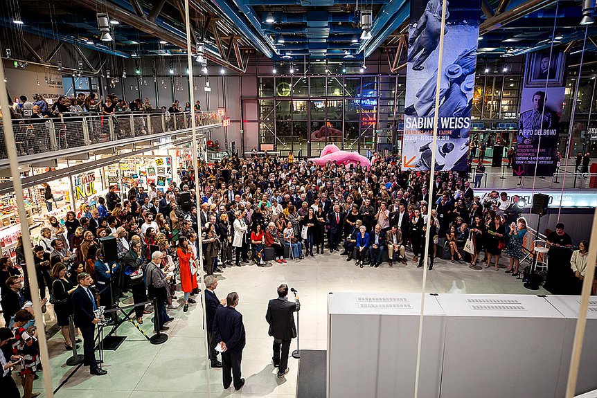 Церемония вручения Премии Марселя Дюшана — 2018. Центр Помпиду, Париж. Фото: Cécile Muzard