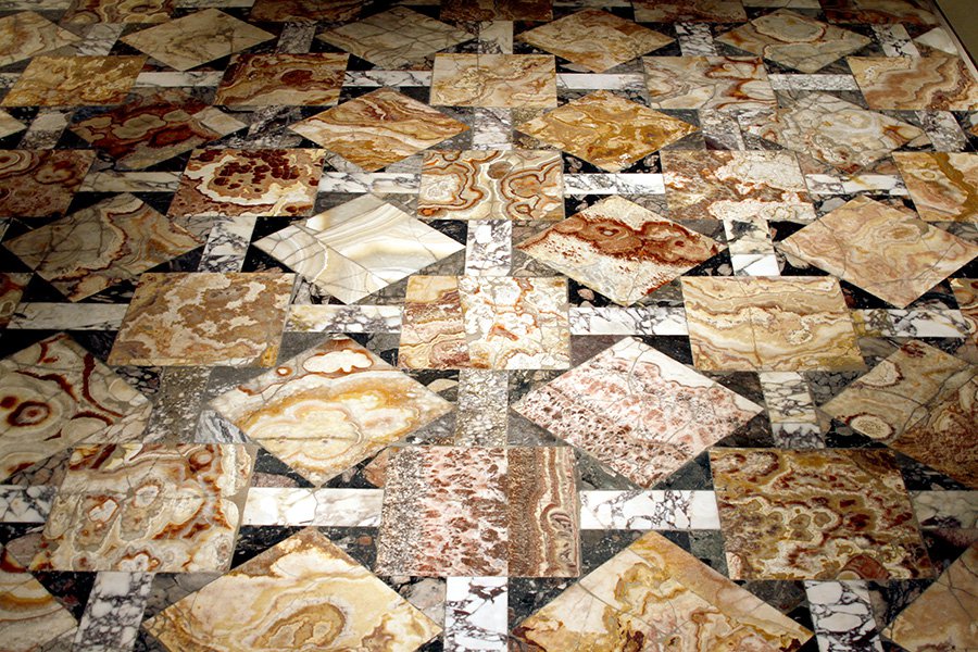 Мраморная мозаика древнеримского пола, найденного при раскопках в Ламианских садах. Фото: José Luiz Bernardes Ribeiro/Musei Capitolini