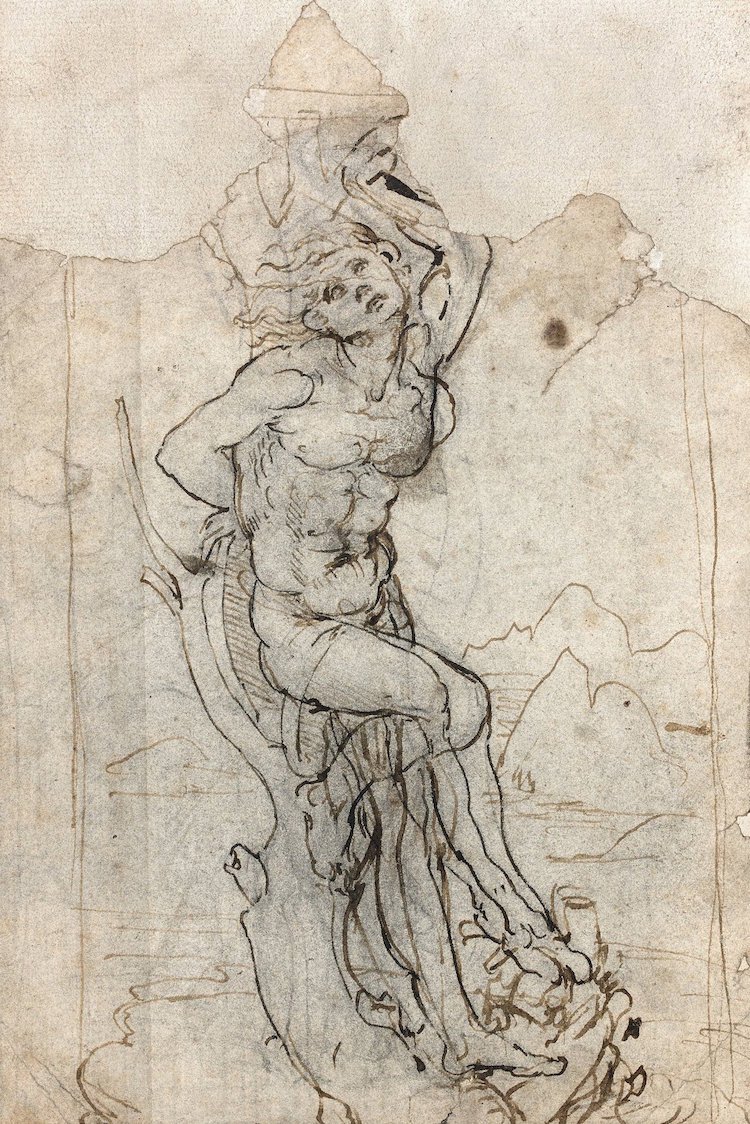 Леонардо да Винчи. «Святой Себастьян». 1482–1485. Courtesy of Taja