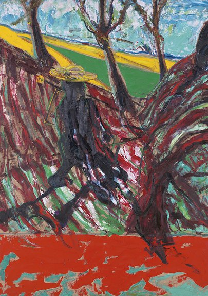 Френсис Бэкон. Этюд к портрету Ван Гога.  1957. The estate of Francis Bacon, DACS 2016