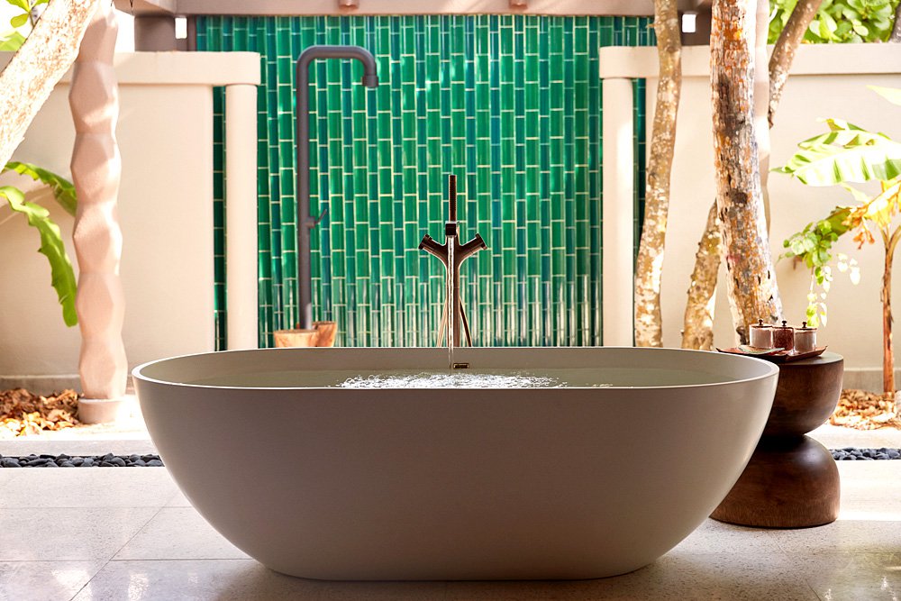 Интерьер ванной Beach Villa