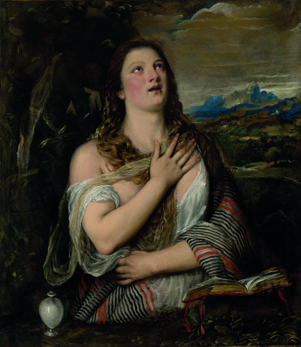 Тициан. «Кающаяся Мария Магдалина». 1555–1565. Музей Дж. Пола Гетти, Лос-Анджелес. Фото: J. Paul Getty Museum, Los Angele