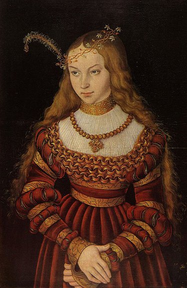 Лукас Кранах. «Сибилла Клевская»