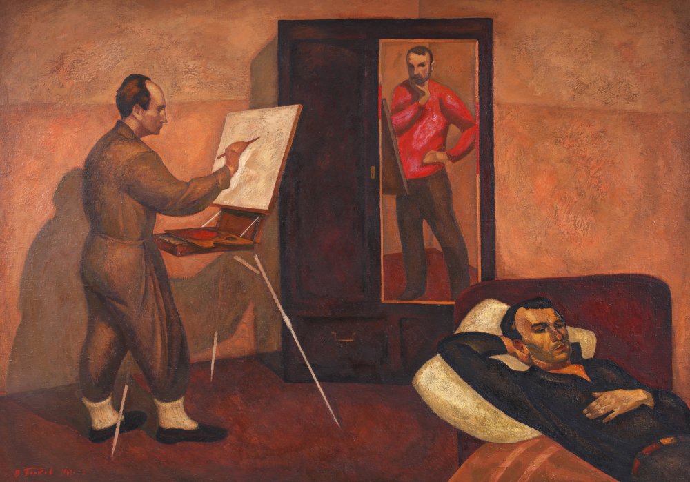 1960-е. 160х225,5 смВиктор Ефимович Попков (1932–1974)MacDougall’s, аукцион русского искусства, Лондон, 8 июня 2016 года