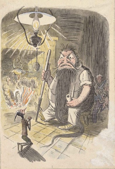 Б. Малаховский. Иллюстрация. 1936