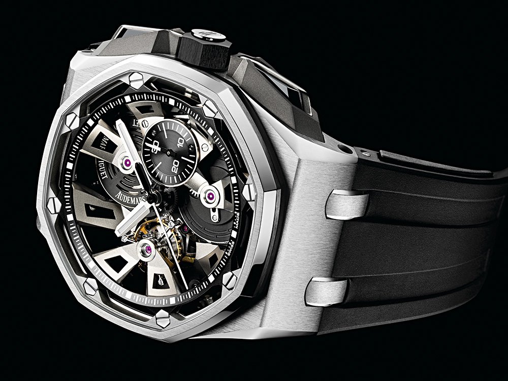 Часы Royal Oak Offshore Турбийон Хронограф из нержавеющей стали. Фото: Audemars Piguet