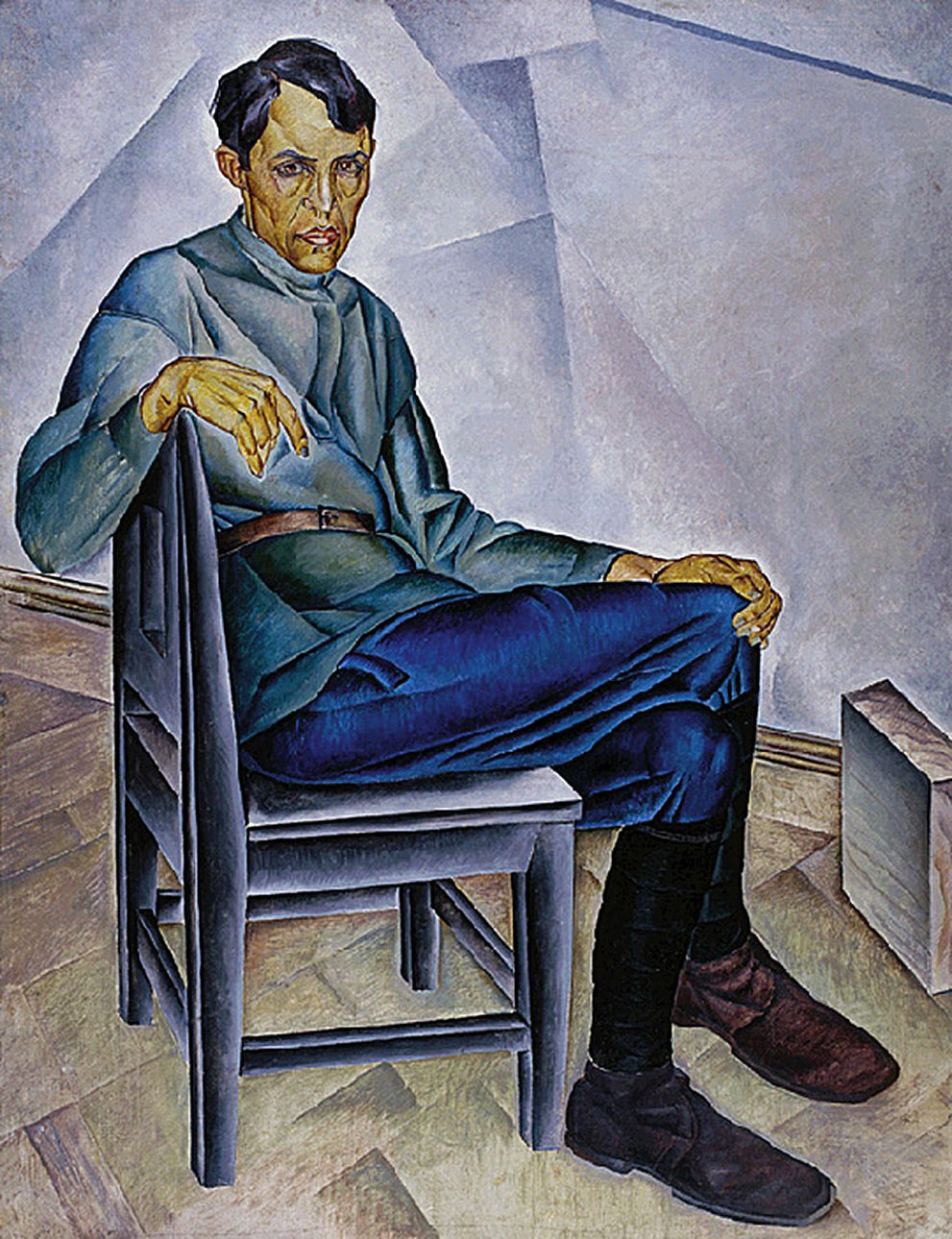 Александр Дейнека. «Портрет художника К.А.Вялова». 1923. Фото: Курская государственная картинная галерея им. А.А.Дейнеки