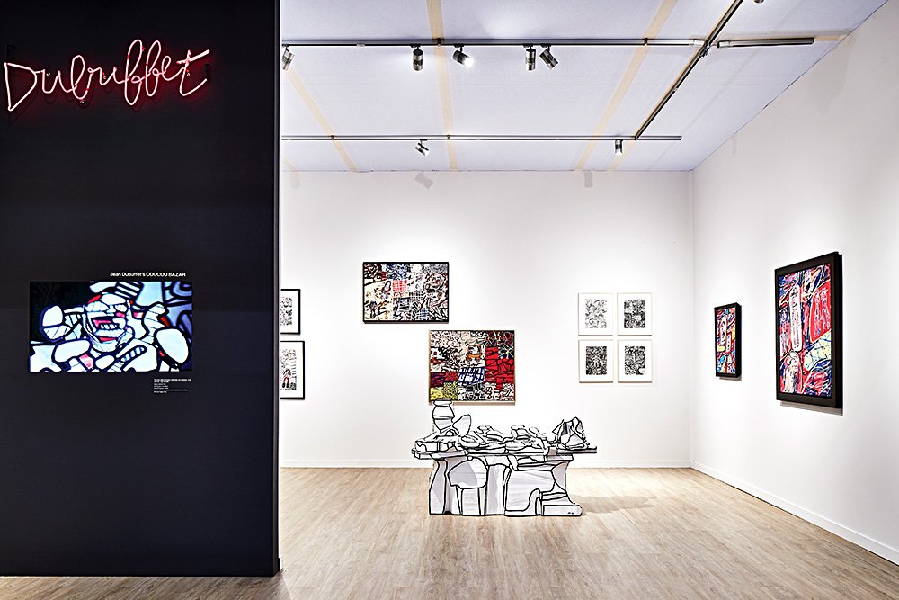Стенд Pace Gallery (Нью-Йорк) на TEFAF New York посвящен творчеству Жана Дюбюффе. Фото: Mark Niedermann