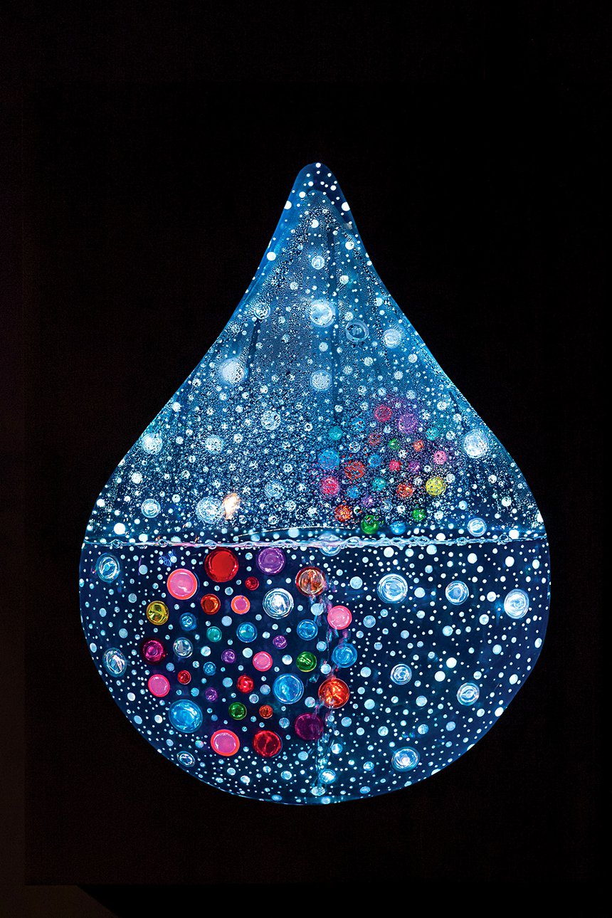 Дьюла Кошице. «Капля воды с кругами». 2007. Фото: Kosice Museum