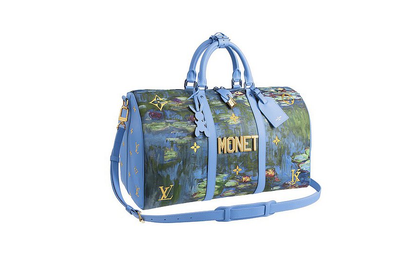 Сумка Monet Keepall из коллекции Masters, созданной Louis Vuitton в коллаборации с художником Джеффом Кунсом. Фото: Louis Vuitto