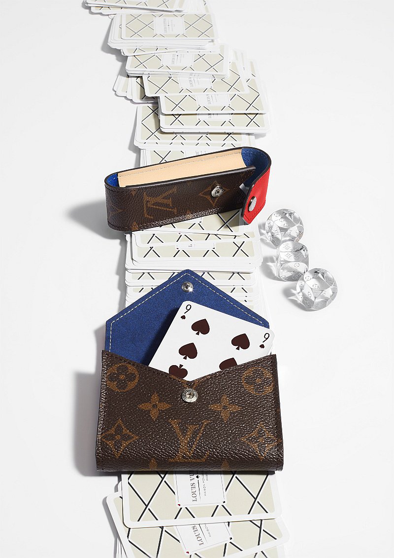 Игральные карты и кости из коллекции Louis Vuitton Gifting