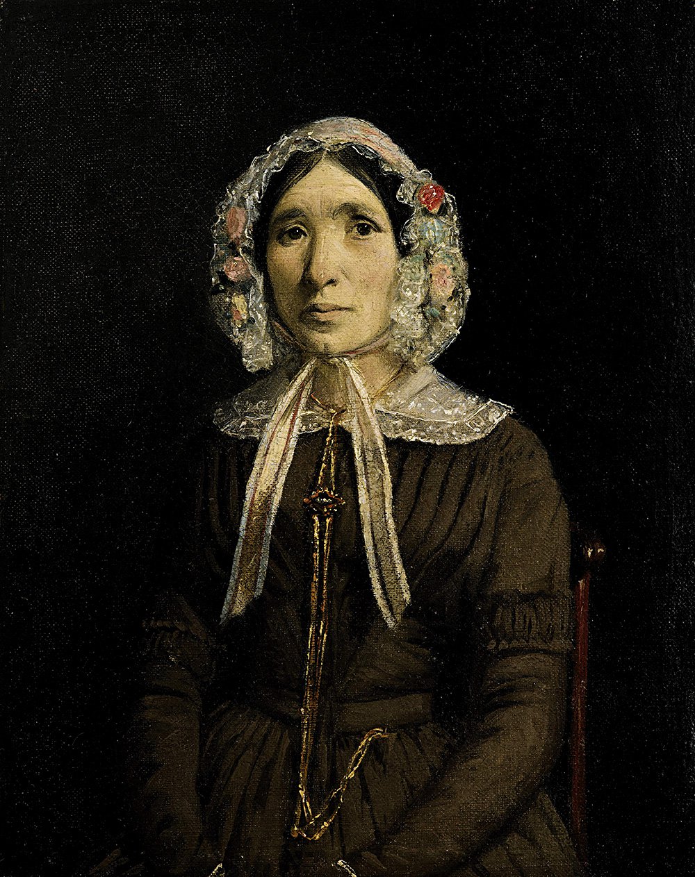 Жан-Батист-Камиль Коро (1796-1875). «Портрет неизвестной в кружевном чепце». Фото: IN ARTIBUS Foundatio