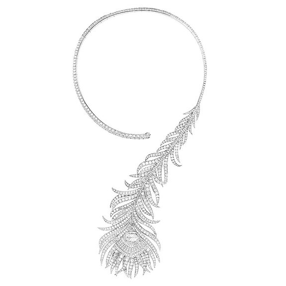 Boucheron. Колье Plume de Paon XL