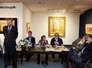 Вечер памяти Джона Стюарта, стоявшего у истоков рынка русского искусства, прошел в Лондоне